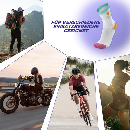 ROCKBROS TVI Damen Sportsocken Atmungsaktive Fahrradsocken Sommer (Fahrradsocken) kaufen bei Linkreich – Jetzt entdecken!