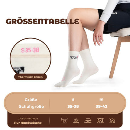 ROCKBROS TVI Damen Sportsocken Atmungsaktive Fahrradsocken Winter (Fahrradsocken) kaufen bei Linkreich – Jetzt entdecken!