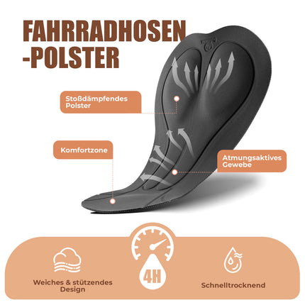 ROCKBROS TVI Lange Trägerhose Fahrradhose mit Sitzpolster Abnehmbare (Fahrradhose) kaufen bei Linkreich – Jetzt entdecken!