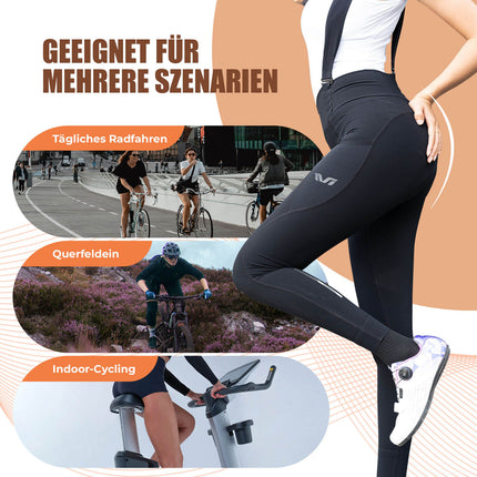 ROCKBROS TVI Lange Trägerhose Fahrradhose mit Sitzpolster Abnehmbare (Fahrradhose) kaufen bei Linkreich – Jetzt entdecken!