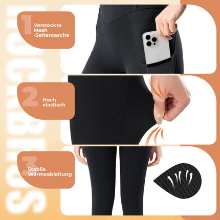 ROCKBROS TVI Lange Trägerhose Fahrradhose mit Sitzpolster Abnehmbare (Fahrradhose) kaufen bei Linkreich – Jetzt entdecken!