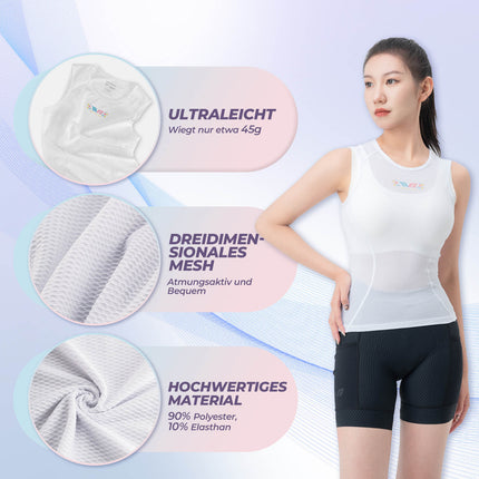 ROCKBROS TVI Radtrikot Ärmellos Sommer Unterhemd Fahrradtrikot Atmungsaktiv (Funktionsshirt) kaufen bei Linkreich – Jetzt entdecken!