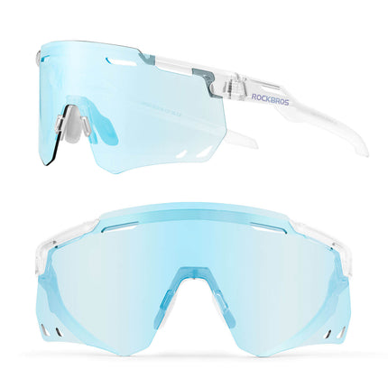 ROCKBROS Ultraleicht Fahrradbrille Selbsttönende Sonnenbrille mit UV400 - Schutz (Fahrradbrille) kaufen bei Linkreich – Jetzt entdecken!