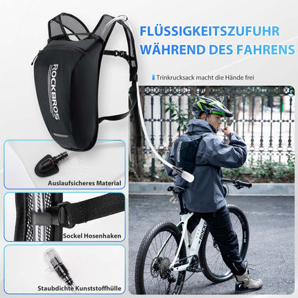 ROCKBROS Ultraleicht Trinkblase Rucksack Fahrradrucksack mit Trinksystem 2L (Rucksack) kaufen bei Linkreich – Jetzt entdecken!