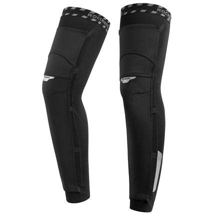 ROCKBROS Unisex Beinlinge Beinwärmer Winddicht Warm Schwarz S - 4XL (Fahrrad Mütze) kaufen bei Linkreich – Jetzt entdecken!