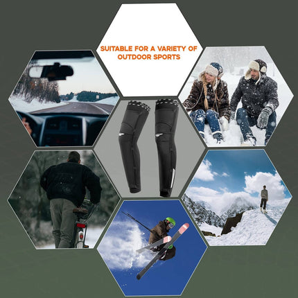 ROCKBROS Unisex Beinlinge Beinwärmer Winddicht Warm Schwarz S - 4XL (Fahrrad Mütze) kaufen bei Linkreich – Jetzt entdecken!