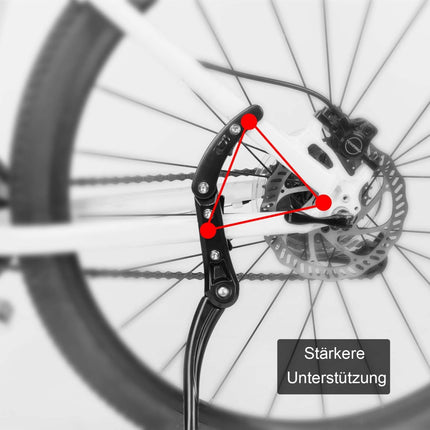 ROCKBROS Verstellbar Fahrradständer Seitenständer für 24 - 29 Zoll MTB (Fahrradständer) kaufen bei Linkreich – Jetzt entdecken!