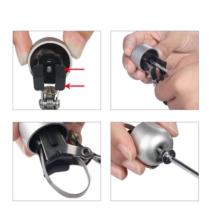 ROCKBROS Vintage Fahrradklingel Handklingel 4 Farben (Fahrradklingel) kaufen bei Linkreich – Jetzt entdecken!