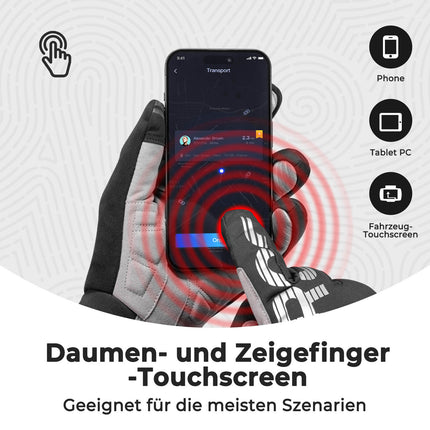 ROCKBROS Vollfinger Handschuhe Fahrradhandschuhe mit Touchscreenfunktion (Fahrradhandschuhe) kaufen bei Linkreich – Jetzt entdecken!