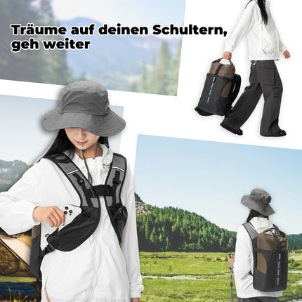 ROCKBROS Wanderrucksack Wasserdicht Split 2 in 1 Rucksack für Fahrrad 24L (Rucksack) kaufen bei Linkreich – Jetzt entdecken!