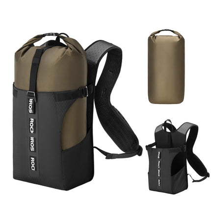 ROCKBROS Wanderrucksack Wasserdicht Split 2 in 1 Rucksack für Fahrrad 24L (Rucksack) kaufen bei Linkreich – Jetzt entdecken!