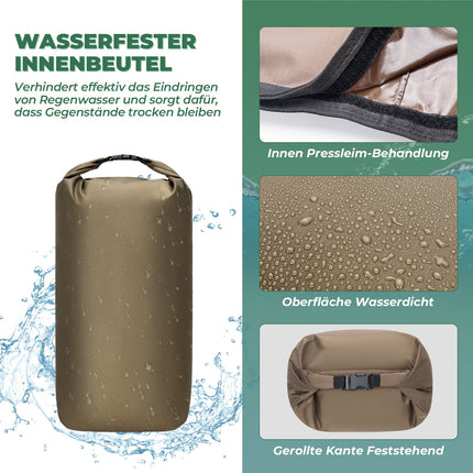 ROCKBROS Wanderrucksack Wasserdicht Split 2 in 1 Rucksack für Fahrrad 24L (Rucksack) kaufen bei Linkreich – Jetzt entdecken!