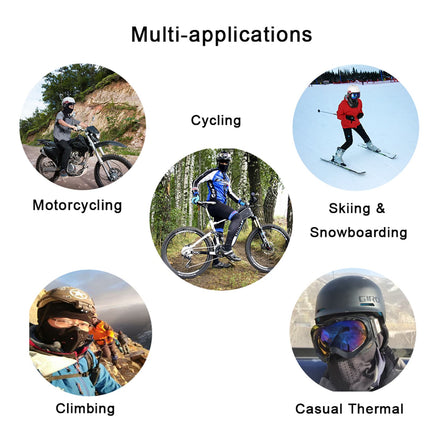 ROCKBROS Warme Sturmhaube Winter Fleece Halswärmer mit Atemfilter (Sturmhaube & Gesichtsmaske) kaufen bei Linkreich – Jetzt entdecken!