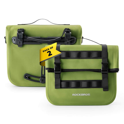 ROCKBROS Wasserdicht Fahrrad Gepäckträgertasche mit Schultergurt hinten 15L (Fahrradtaschen) kaufen bei Linkreich – Jetzt entdecken!