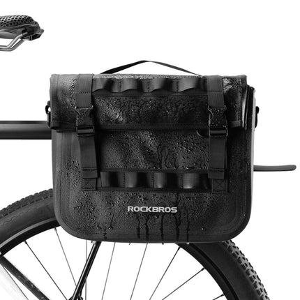 ROCKBROS Wasserdicht Fahrrad Gepäckträgertasche mit Schultergurt hinten 15L (Fahrradtaschen) kaufen bei Linkreich – Jetzt entdecken!