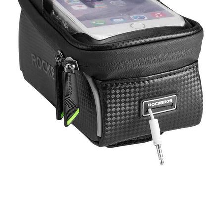 ROCKBROS wasserdicht Oberrohrtasche 1,5L für Handys unter 6,5 Zoll