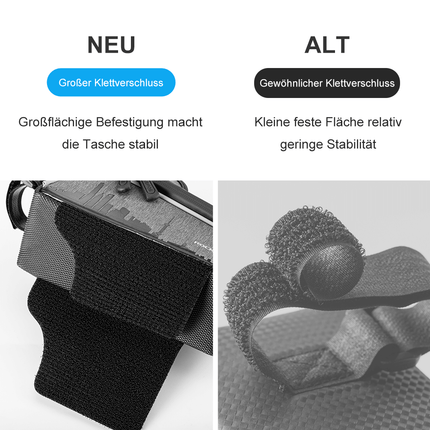 ROCKBROS wasserdicht Oberrohrtasche mit Touchscreen für Handy bis zu 6,5" (Fahrradtaschen) kaufen bei Linkreich – Jetzt entdecken!