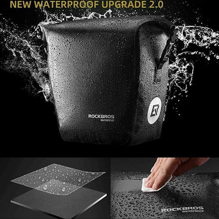 ROCKBROS Wasserdichte Gepäckträgertasche 12-16L