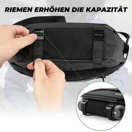 ROCKBROS Wasserdichte Multifunktionstasche Lenkertasche mit Erweiterbarer Kapazität (Fahrradtaschen) kaufen bei Linkreich – Jetzt entdecken!