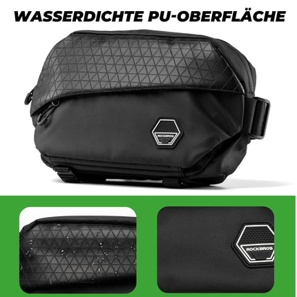 ROCKBROS Wasserdichte Multifunktionstasche Lenkertasche mit Erweiterbarer Kapazität (Fahrradtaschen) kaufen bei Linkreich – Jetzt entdecken!