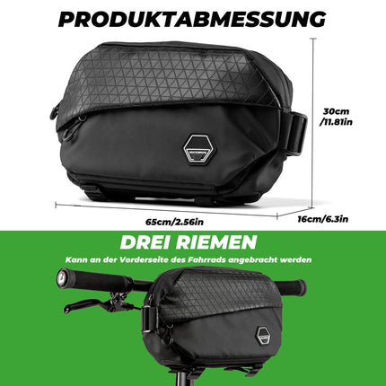 ROCKBROS Wasserdichte Multifunktionstasche Lenkertasche mit Erweiterbarer Kapazität (Fahrradtaschen) kaufen bei Linkreich – Jetzt entdecken!
