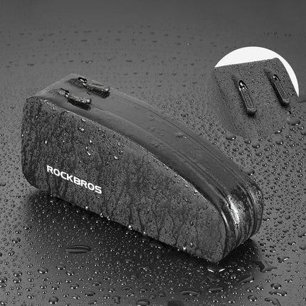 ROCKBROS wasserdichte Oberrohrtasche für Fahrrad 1L / 1.6 L Schwarz (Fahrradtaschen) kaufen bei Linkreich – Jetzt entdecken!