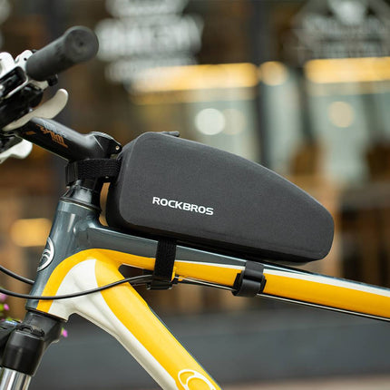 ROCKBROS wasserdichte Oberrohrtasche für Fahrrad 1L / 1.6 L Schwarz (Fahrradtaschen) kaufen bei Linkreich – Jetzt entdecken!