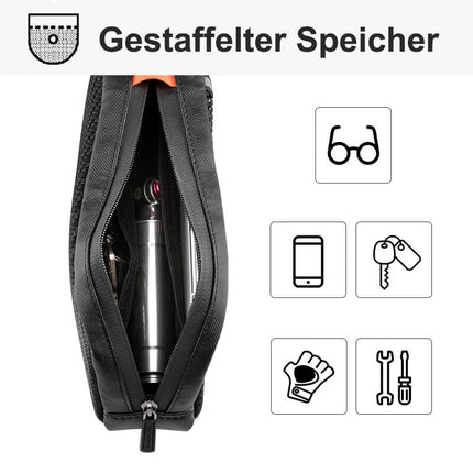 ROCKBROS Wasserdichte Rahmentasche Oberrohrtasche Schwarz 1L (Fahrradtaschen) kaufen bei Linkreich – Jetzt entdecken!