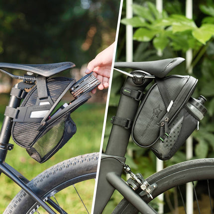 ROCKBROS wasserdichte Satteltasche mit Flaschenhalter für MTB Rennrad (Fahrradtaschen) kaufen bei Linkreich – Jetzt entdecken!