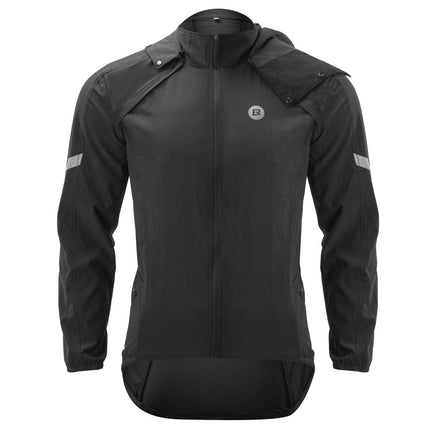 ROCKBROS Winddichte Fahrrad Jacke mit abnehmbarem Ärmel Softshelljacke (Fahrradjacke) kaufen bei Linkreich – Jetzt entdecken!