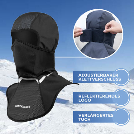 ROCKBROS Winddichte Sturmhaube Balaclava Skimaske Atmungsaktiv (Sturmhaube & Gesichtsmaske) kaufen bei Linkreich – Jetzt entdecken!