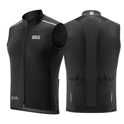 ROCKBROS Windweste Radsport Warnweste Ärmellose (Fahrradjacke) kaufen bei Linkreich – Jetzt entdecken!