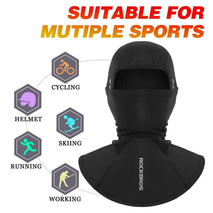 ROCKBROS Winter Balaclava Herren Winddicht Sturmmaske Outdoorsports (Sturmhaube & Gesichtsmaske) kaufen bei Linkreich – Jetzt entdecken!