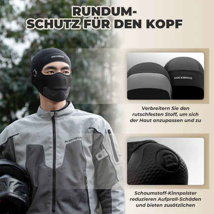 ROCKBROS Winter Balaclava Multifunktion Sturmhaube Winddicht Atmungsaktiv (Sturmhaube & Gesichtsmaske) kaufen bei Linkreich – Jetzt entdecken!