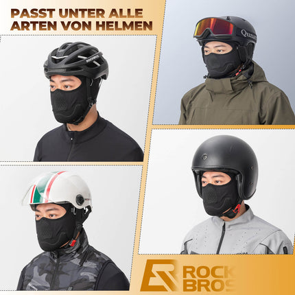 ROCKBROS Winter Balaclava Multifunktion Sturmhaube Winddicht Atmungsaktiv (Sturmhaube & Gesichtsmaske) kaufen bei Linkreich – Jetzt entdecken!