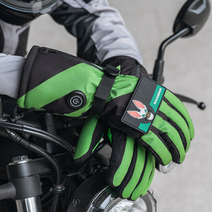 ROCKBROS Winter Beheizte Fahrradhandschuhe Handschuhe 3 Heizstufen M - XL (Fahrradhandschuhe) kaufen bei Linkreich – Jetzt entdecken!