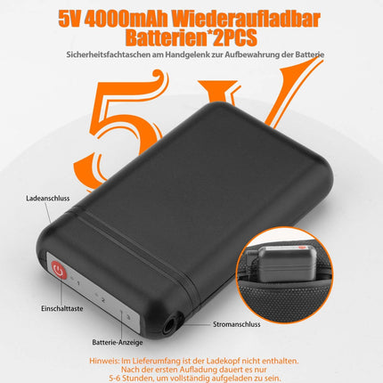 ROCKBROS Winter Beheizte Fahrradhandschuhe Wiederaufladbare Handschuhe M - XL (Fahrradhandschuhe) kaufen bei Linkreich – Jetzt entdecken!