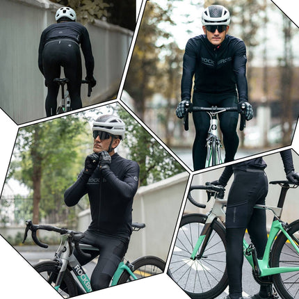 ROCKBROS Winter Fahrrad Lange Hose Elastische Radhose Herren/Damen M - 4XL (Fahrradhose) kaufen bei Linkreich – Jetzt entdecken!
