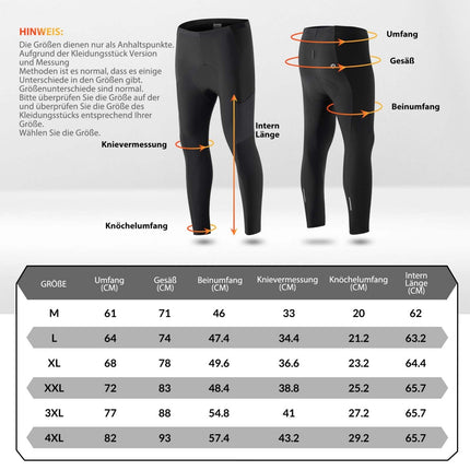 ROCKBROS Winter Fahrrad Lange Hose Elastische Radhose Herren/Damen M - 4XL (Fahrradhose) kaufen bei Linkreich – Jetzt entdecken!