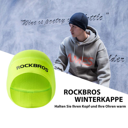 ROCKBROS Winter Fahrrad Mütze Helm Unterziehmütz Unisex (Fahrrad Mütze) kaufen bei Linkreich – Jetzt entdecken!