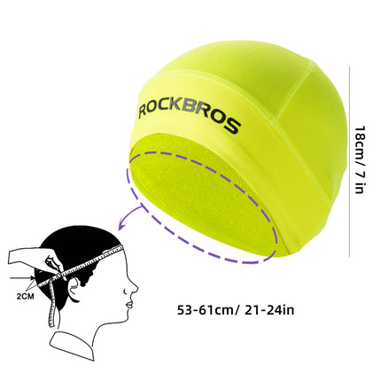 ROCKBROS Winter Fahrrad Mütze Helm Unterziehmütz Unisex (Fahrrad Mütze) kaufen bei Linkreich – Jetzt entdecken!