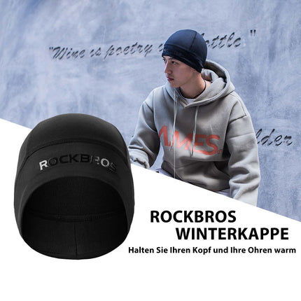 ROCKBROS Winter Fahrrad Mütze Helm Unterziehmütz Unisex (Fahrrad Mütze) kaufen bei Linkreich – Jetzt entdecken!