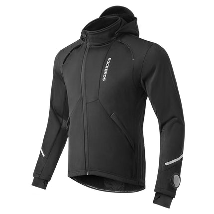 ROCKBROS Winter Fahrradjacke Winddicht – Mit TPU - Touchscreen - Bedienung (Fahrradjacke) kaufen bei Linkreich – Jetzt entdecken!