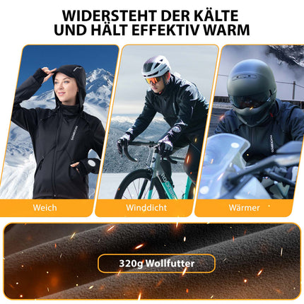 ROCKBROS Winter Fahrradjacke Winddicht – Mit TPU - Touchscreen - Bedienung (Fahrradjacke) kaufen bei Linkreich – Jetzt entdecken!
