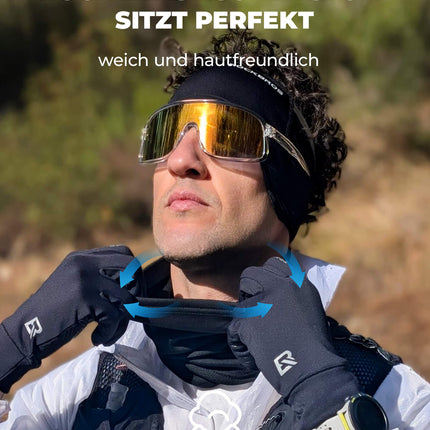 ROCKBROS Winter Halbe Balaclavas Multifunktion Atmungsaktiv Gesichtsbedeckung