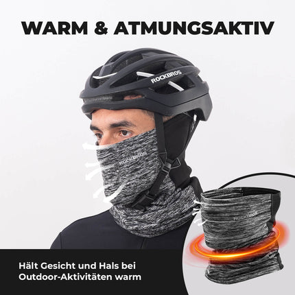ROCKBROS Winter Halbe Balaclavas Multifunktion Atmungsaktiv Gesichtsbedeckung