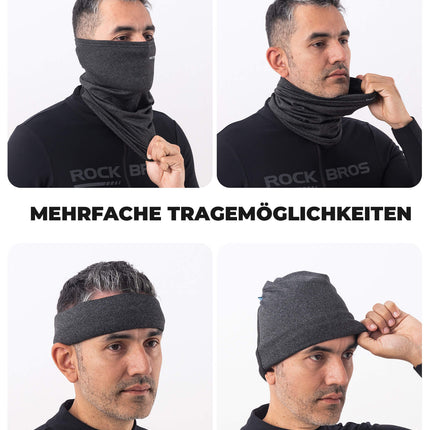 ROCKBROS Winter Halbe Balaclavas Multifunktion Atmungsaktiv Gesichtsbedeckung