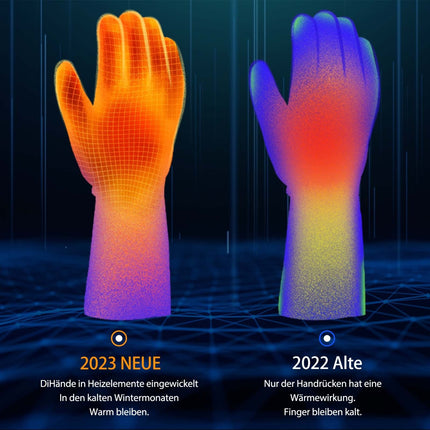 ROCKBROS Winter Handschuhe Beheizbare Fahrradhandschuhe mit Batterie M - XL (Fahrradhandschuhe) kaufen bei Linkreich – Jetzt entdecken!