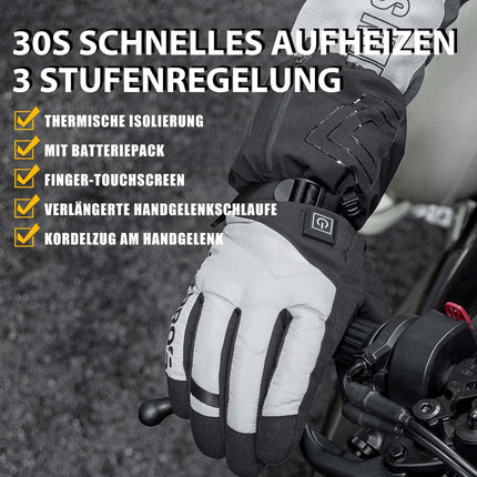 ROCKBROS Winter Handschuhe Beheizbare Fahrradhandschuhe mit Batterie M - XL (Fahrradhandschuhe) kaufen bei Linkreich – Jetzt entdecken!
