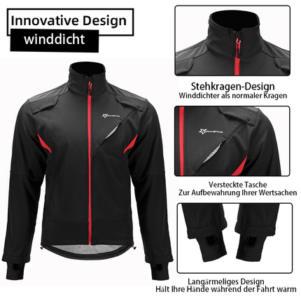 ROCKBROS Winter Jacke Herren Windschutz Radsportanzug (Fahrradjacke) kaufen bei Linkreich – Jetzt entdecken!